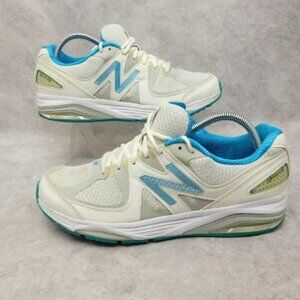 New Balance 1540V2 10.5 Womens USA Made Running Shoe Blue White ENCAP Jogging